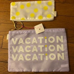 NWT ban.do Vacation Carryall Duo Travel Bags